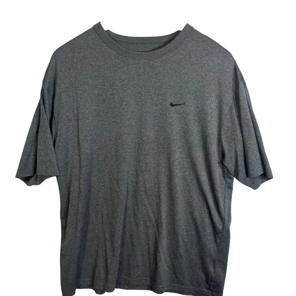 Nike Dri-FIT Men's Training T-Shirt Heather Gray Size Large L